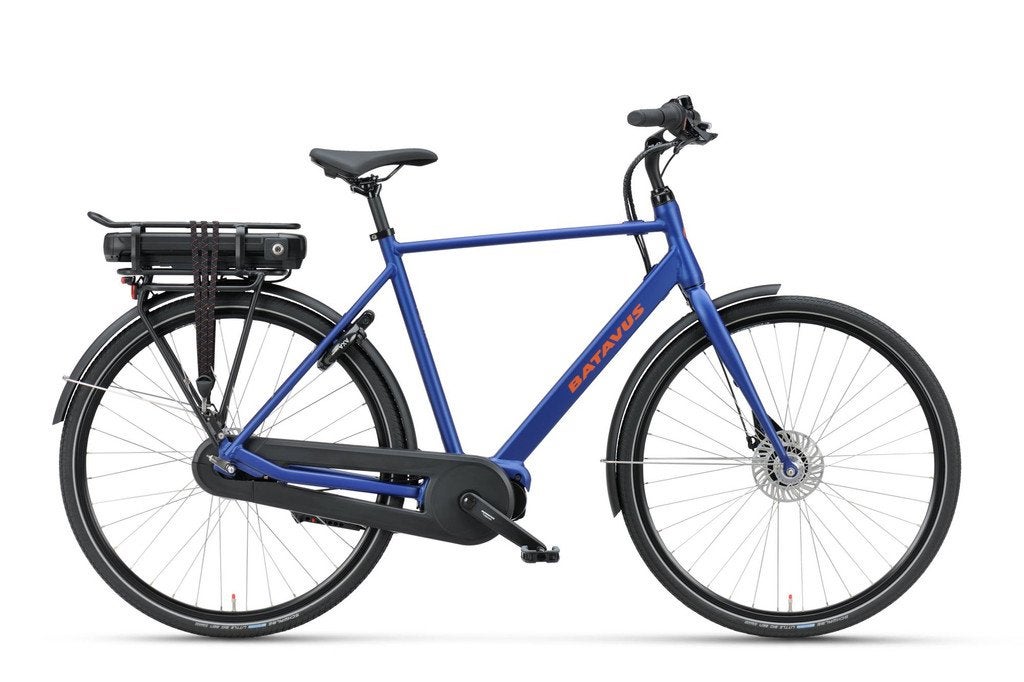 Batavus Fonk e-go plus blauw heren 61cm 28inch, 59 cm of meer, Nieuw, Batavus
