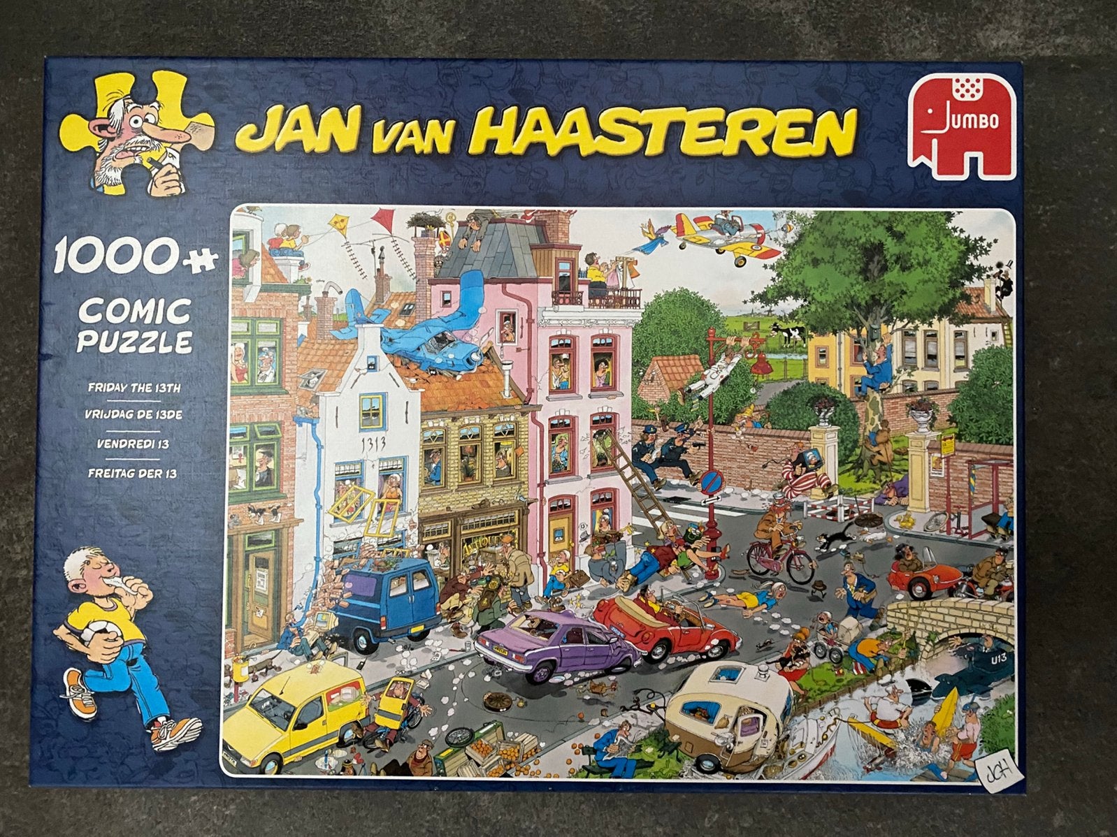 Jan van Haasteren puzzel, compleet, 1500 stukjes, Hobby en Vrije tijd, Denksport en Puzzels, Ophalen of Verzenden, 500 t/m 1500 stukjes