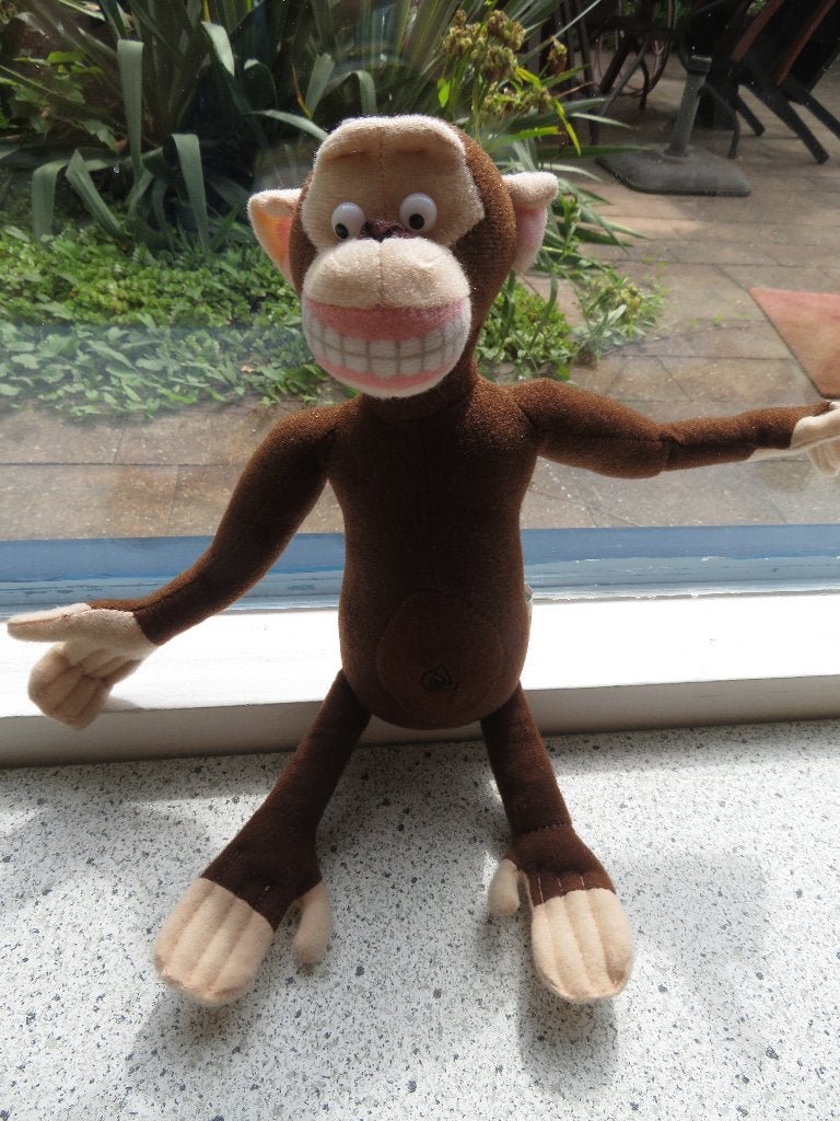 Aap van Madagascar Super de Boer zacht materiaal, Disney, Ophalen of Verzenden, Zo goed als nieuw, Met label
