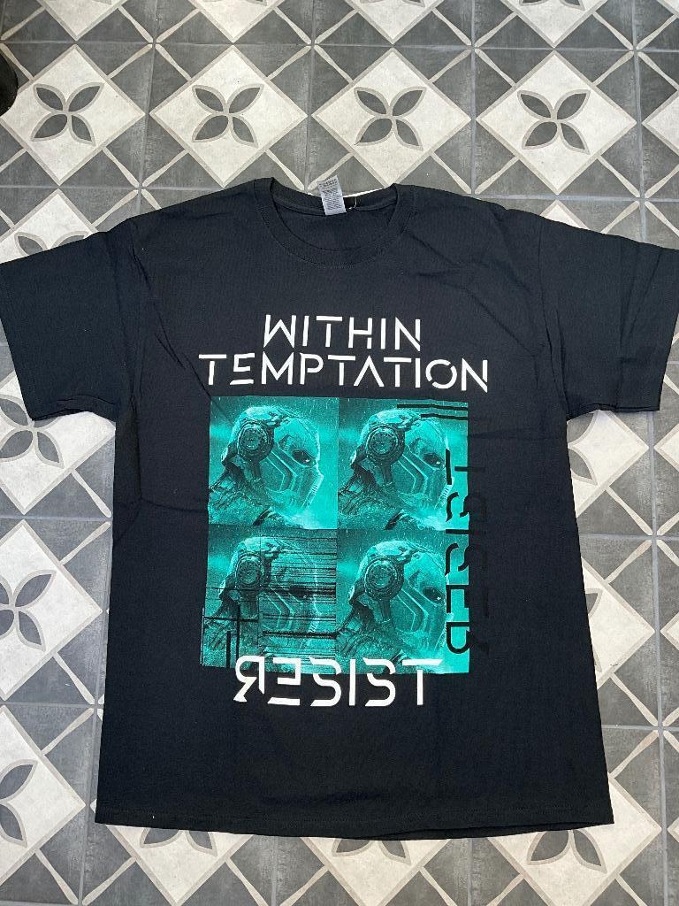 Shirt Within Temptation - Resist Maat L, Nieuw, Ophalen of Verzenden, Kleding, Shirt Within Temptation - Resist Maat L