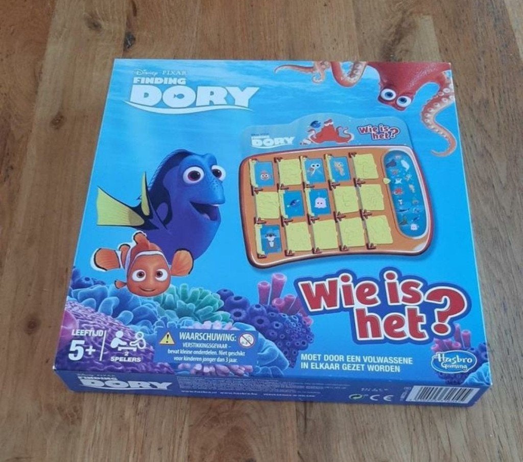 Wie is het....Finding Dory, Ophalen, Zo goed als nieuw