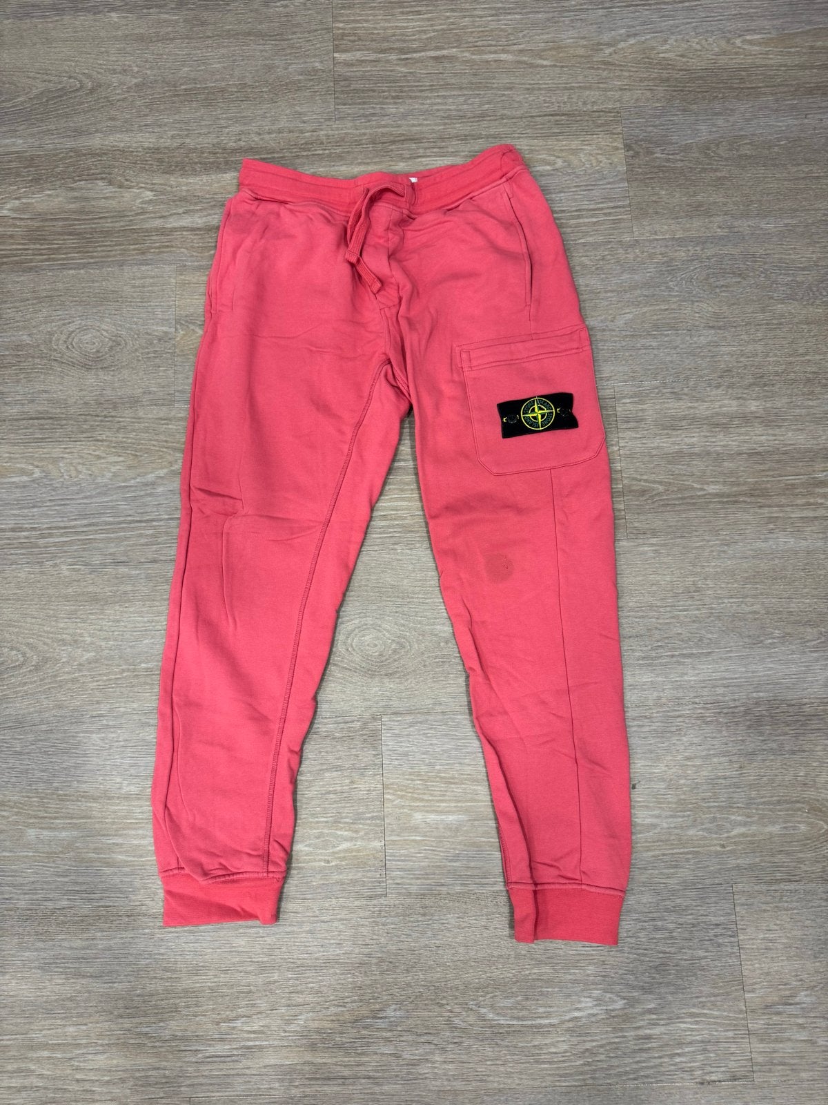 Stone Island Joggingbroek Roze Maat M, Kleding | Heren, Ophalen of Verzenden, Gedragen, Maat 48/50 (M), Roze