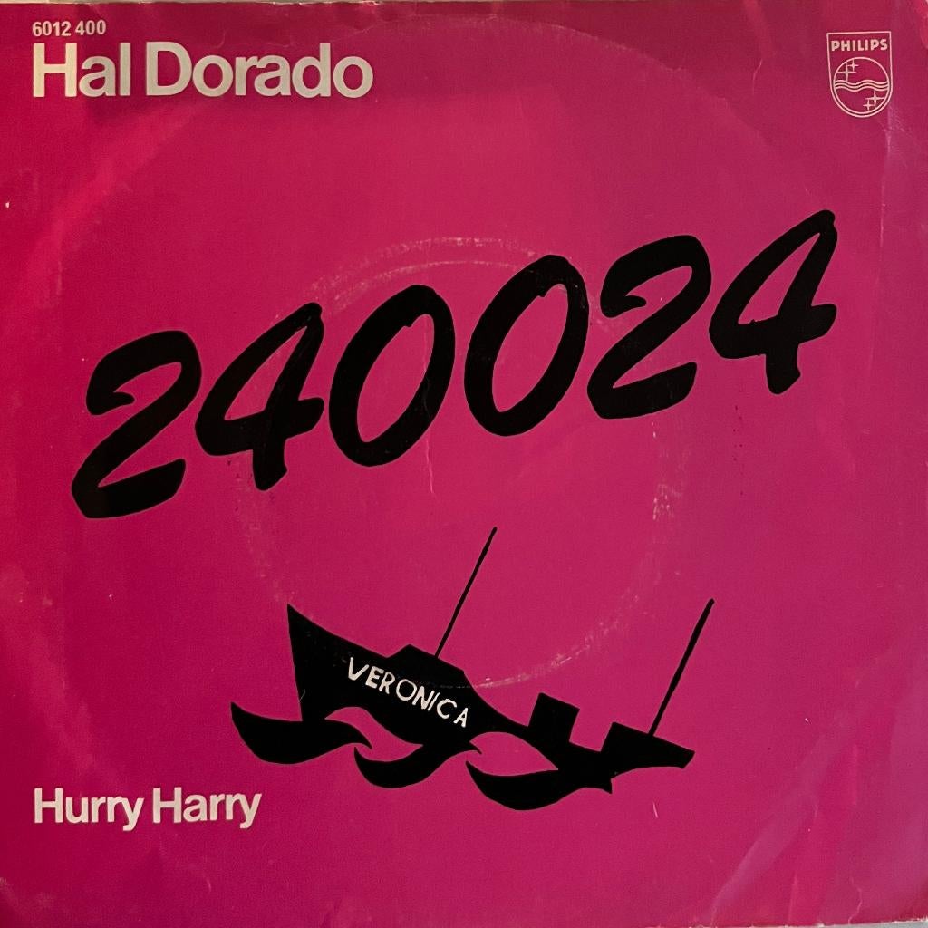 Hal Dorado - 240024 (What is love) (Radio Veronica tune), Cd's en Dvd's, Vinyl Singles, Gebruikt, 7 inch, Single, Ophalen of Verzenden