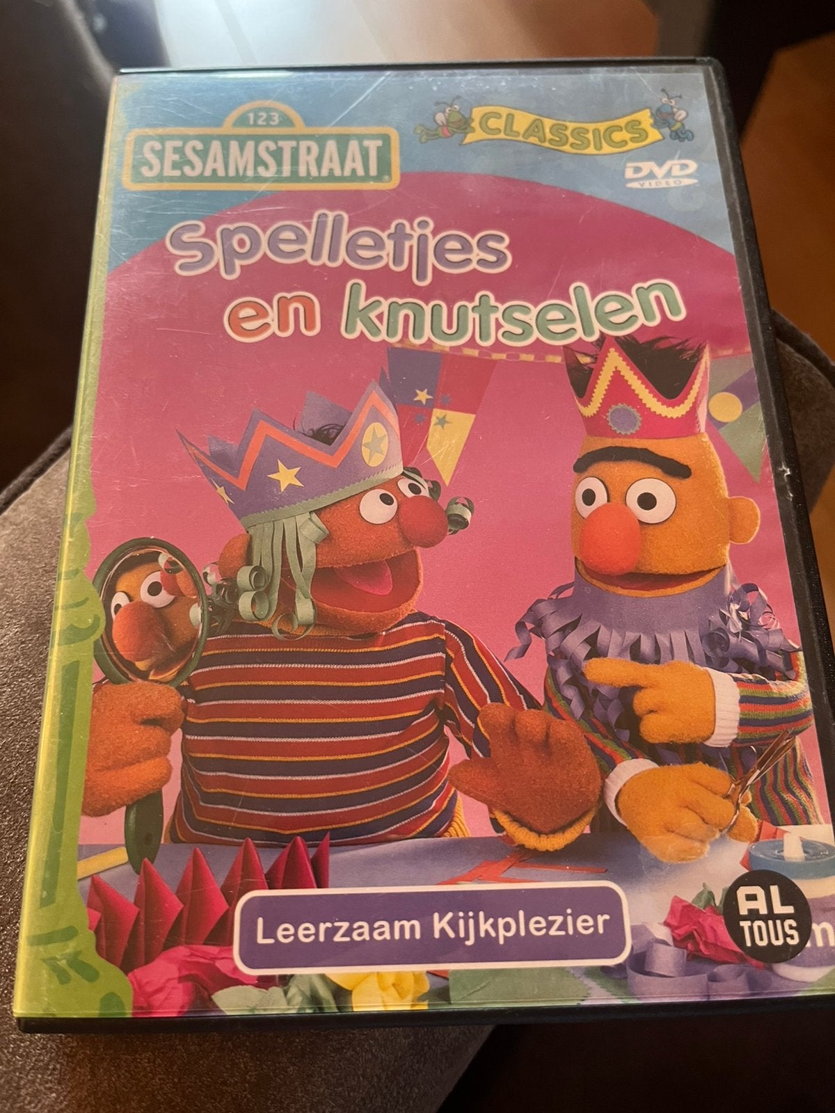 Sesamstraat Classics: Spelletjes en Knutselen DVD, Gebruikt, Alle leeftijden, Ophalen of Verzenden, Tv fictie