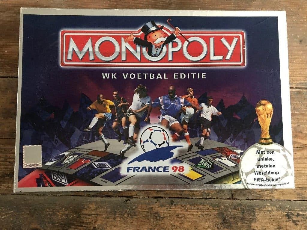 monopoly WK France 98, Ophalen of Verzenden, Gebruikt, Buitenlandse clubs, Spel