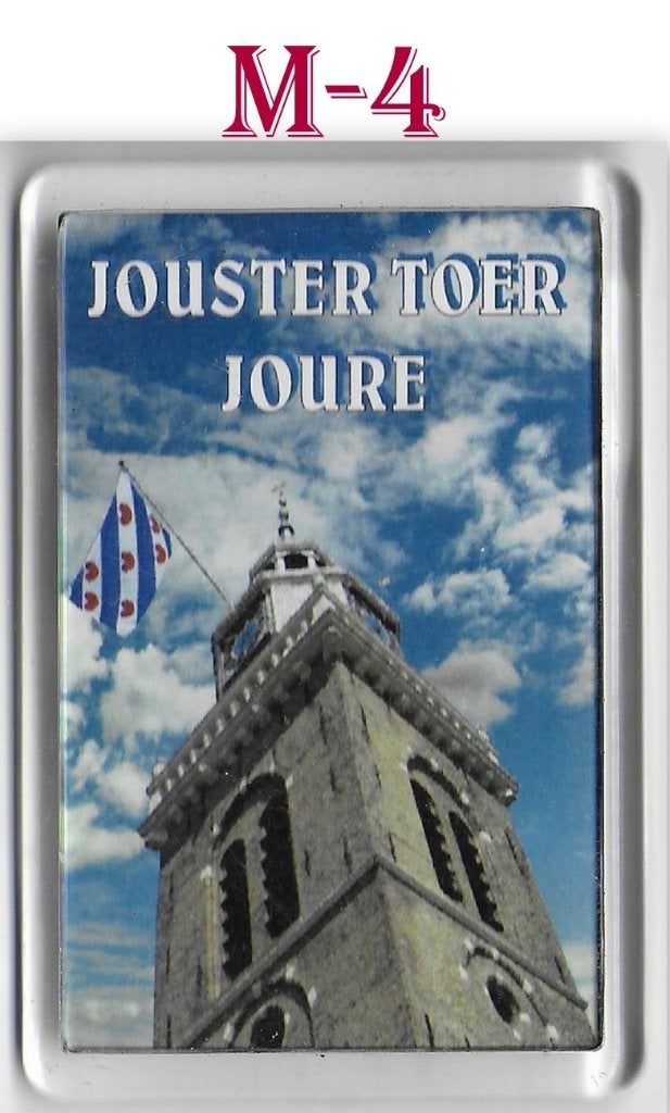 M4 Koelkastmagneetje Joure Jouster Toer, Ophalen of Verzenden, Zo goed als nieuw