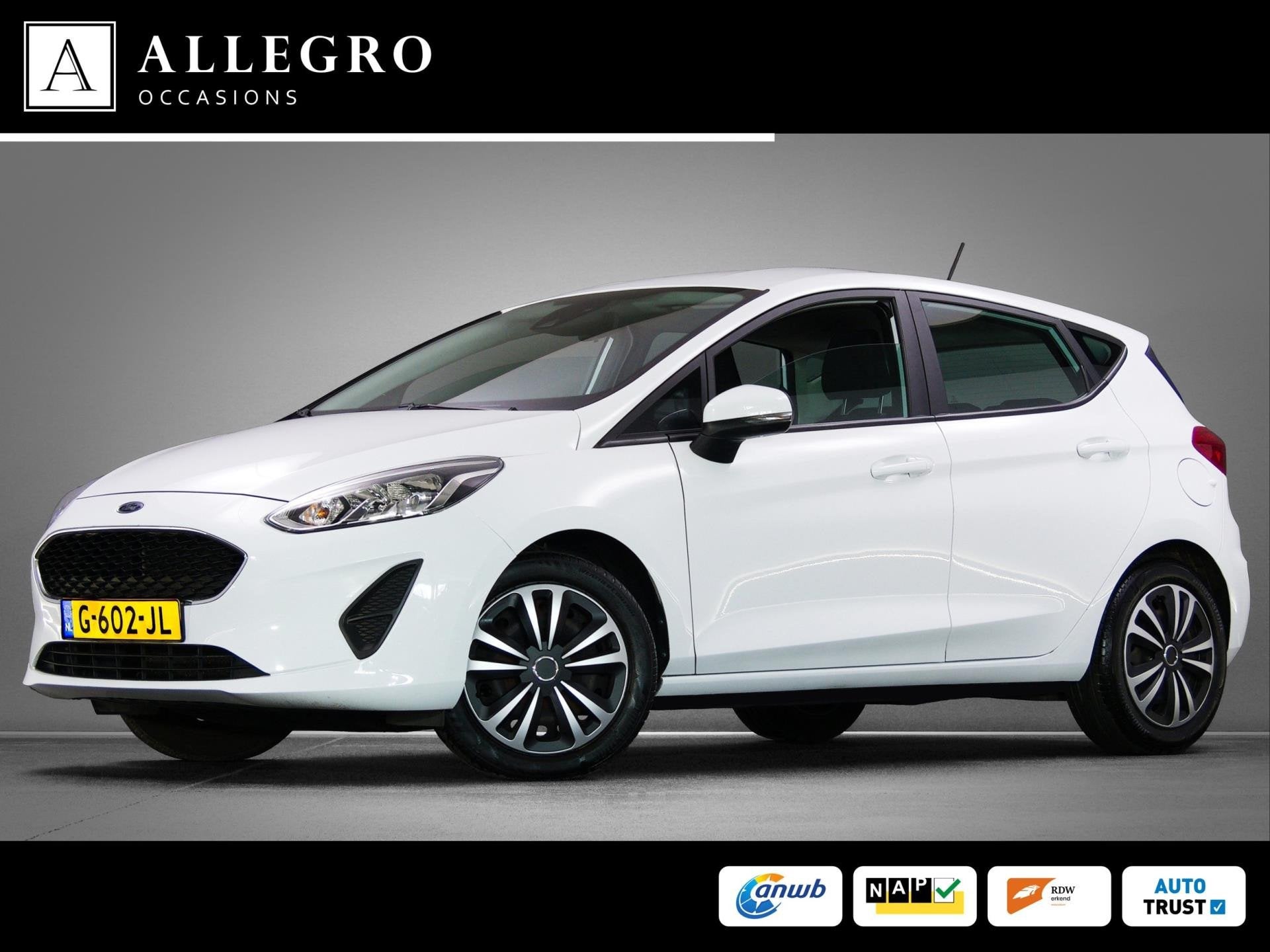 Ford Fiesta 1.1 Trend (APPLE CARPLAY / ANDROID AUTO, NAVIGAT, Stof, Gebruikt, Lichtsensor, Origineel Nederlands