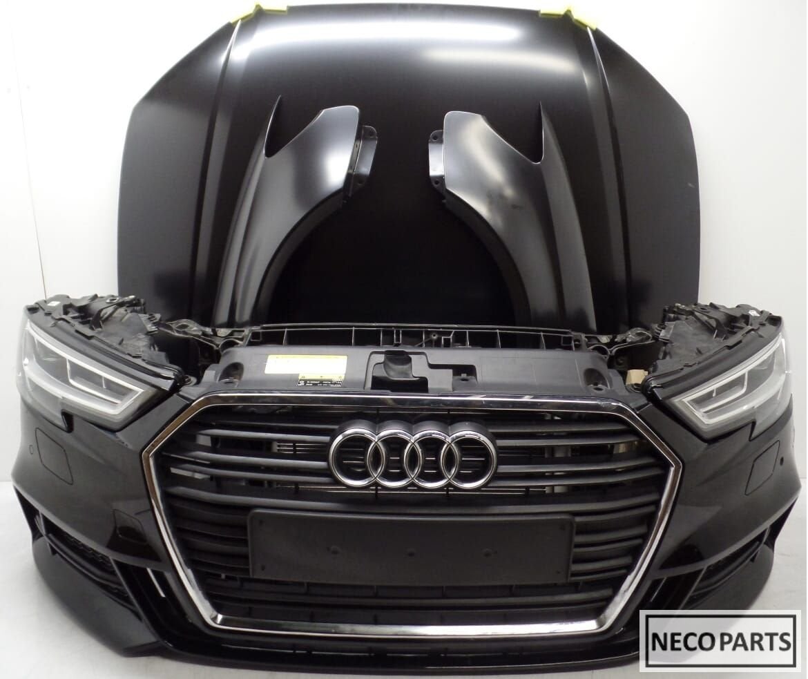 AUDI A3 8V S-LINE VOORKOP COMPLEET OP AANVRAAG, Gebruikt, -, -, Bumper
