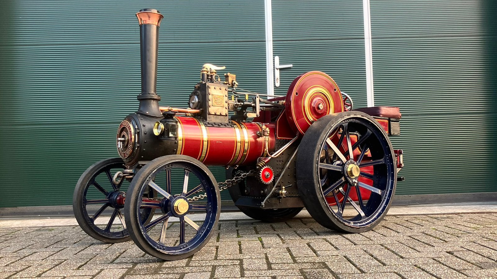 Stoomtractor stoommachine live steam, Ophalen, Gebruikt, Overige typen, Minder dan 1400 rpm