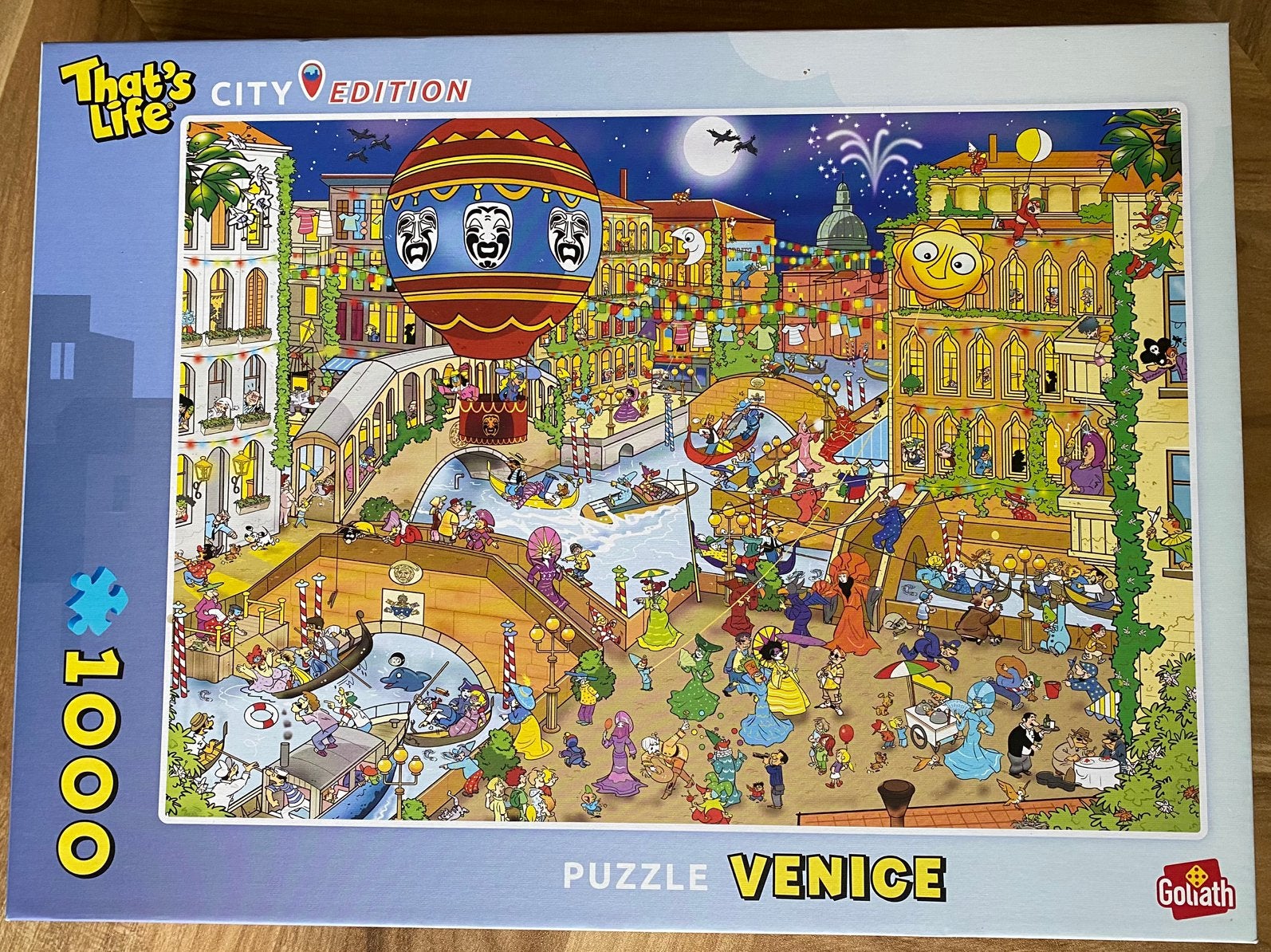 That’s life 1000 stukjes puzzel venice, Ophalen, 500 t/m 1500 stukjes, Zo goed als nieuw