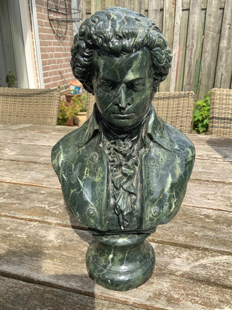 Buste Mozart    Tegen elk aannemelijk bod, Ophalen, Gebruikt, Mens