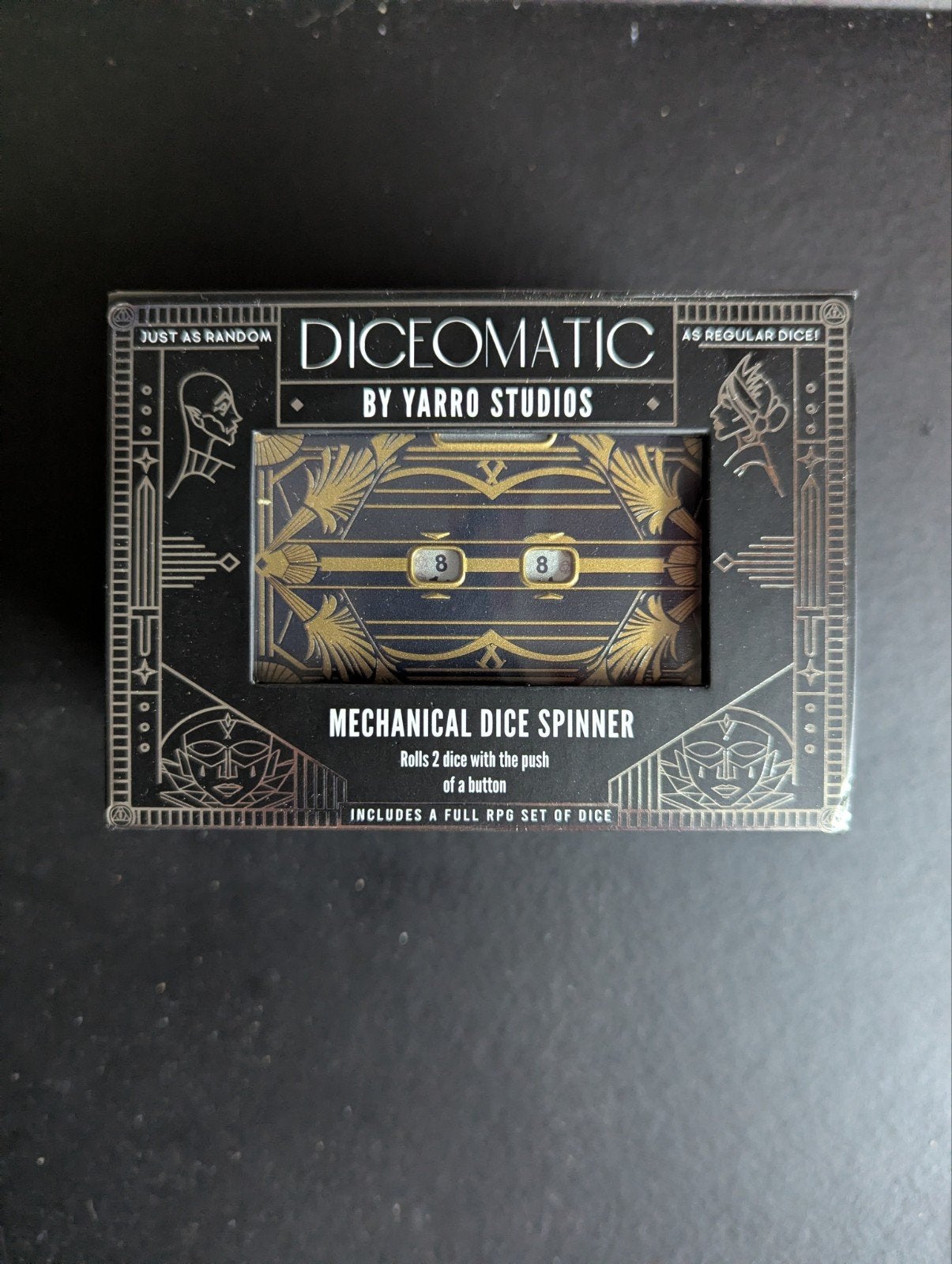 Diceomatic Dice Spinner - Complete Poly Set - Ongebruikt, Hobby en Vrije tijd, Gezelschapsspellen | Overige, Vijf spelers of meer