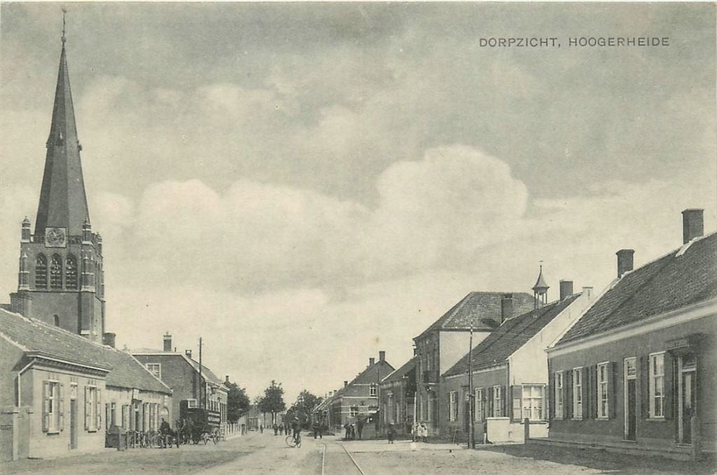 701-247-033 Hoogerheide Dorpzicht, Ophalen of Verzenden, Voor 1920, Noord-Brabant