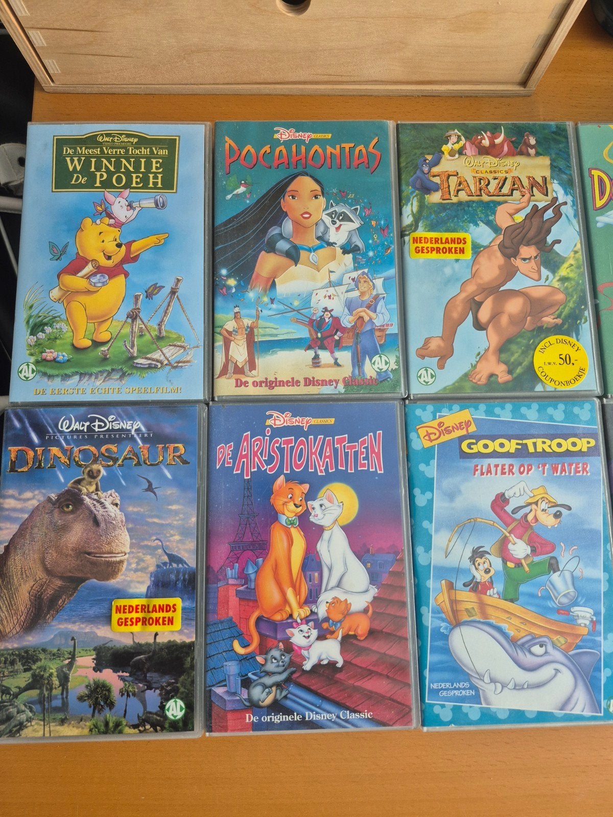 32 Disney VHS banden, Verzamelen, Disney, Ophalen of Verzenden, Overige figuren, Overige typen