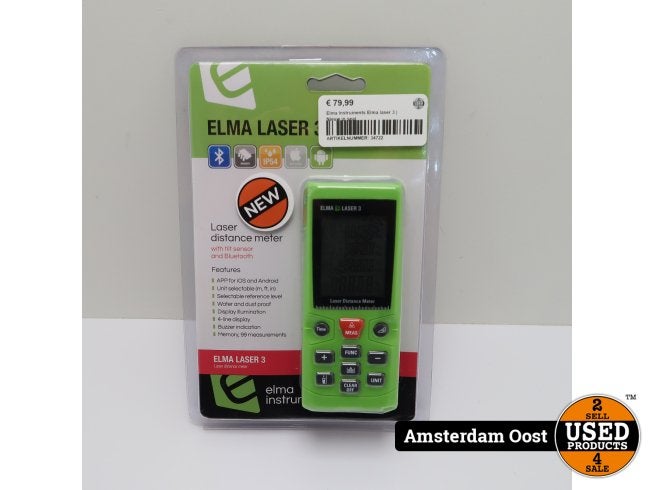 Elma Instruments Elma Laser 3 Afstandslaser | Nieuw in seal