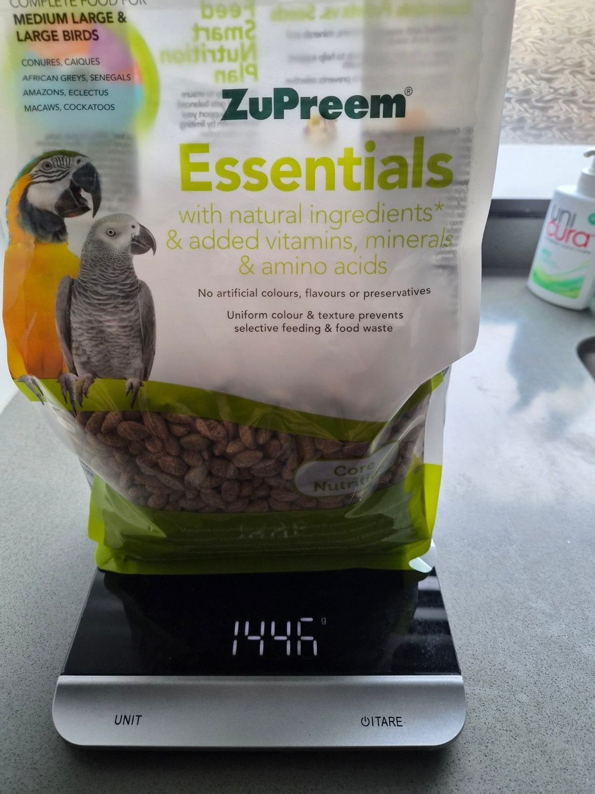 Zu preem papegaaien pellets 1.5 kg, Dieren en Toebehoren, Meerdere dieren