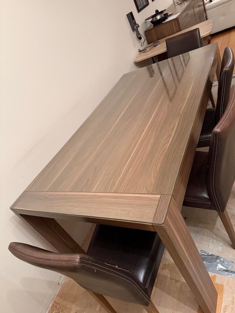 GRATIS eettafel, Huis en Inrichting, Complete eetkamers, Ophalen, Gebruikt, Minder dan 4 stoelen