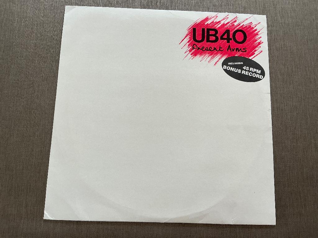 Ub 40 present arms lp, Ophalen, 12 inch
