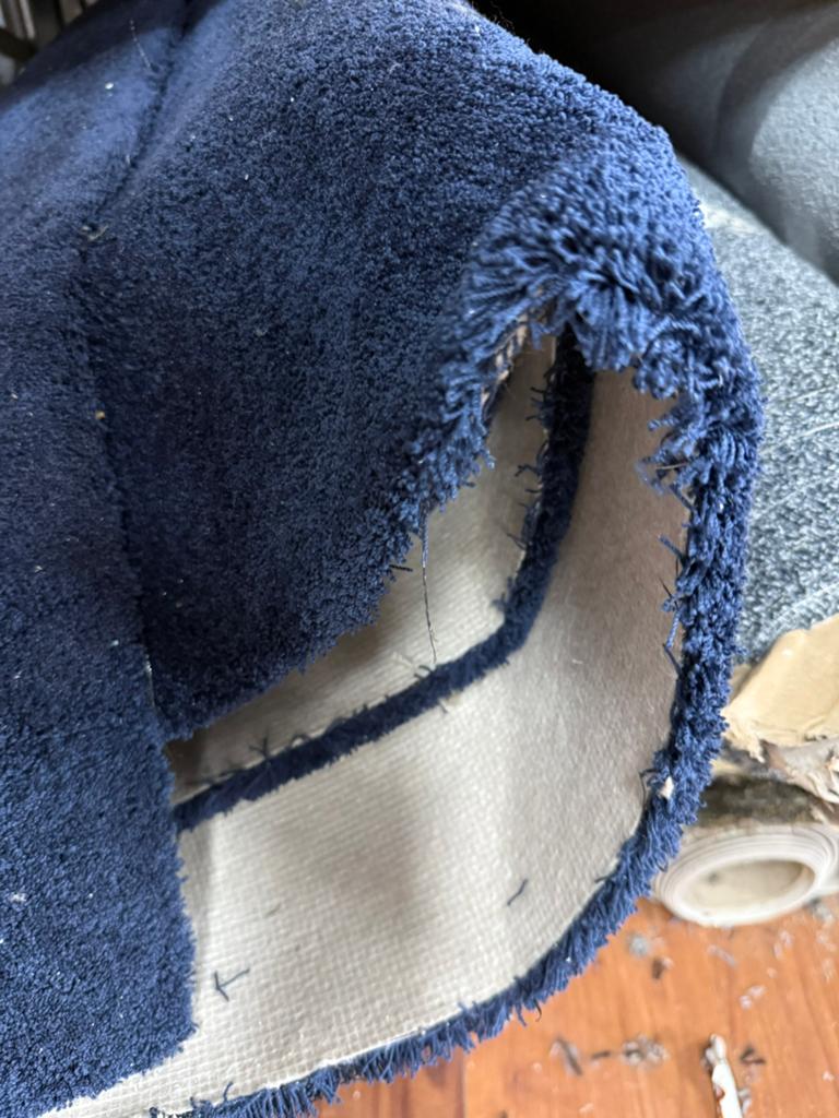 ‼️blauw dik tapijt Luxury €20/m2 restanten vloerbedekking‼️, Huis en Inrichting, Stoffering | Vloerbedekking, Ophalen, Blauw, Nieuw
