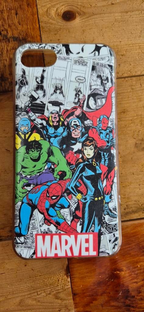 Marvel Spider-Man Telefoonhoesje iPhone 6/7/8/SE + Keychain, Telecommunicatie, Mobiele telefoons | Hoesjes en Frontjes | Apple iPhone