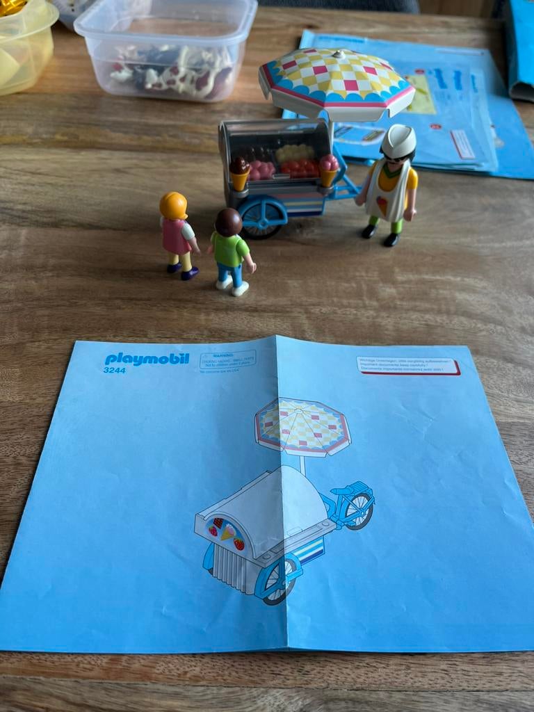 Playmobil ijskraam - 3244, Ophalen, Zo goed als nieuw
