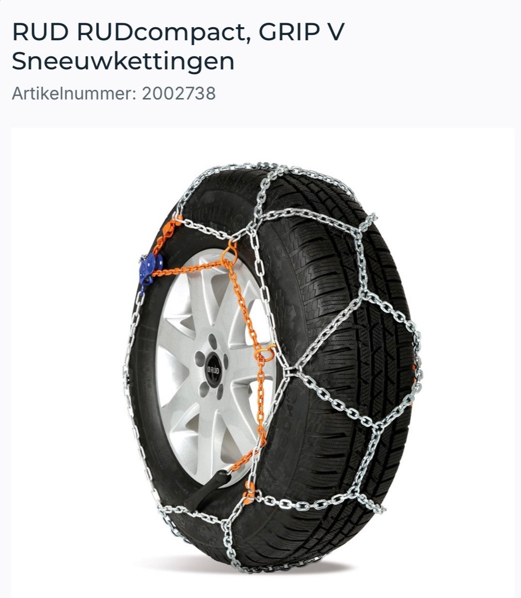RUD compact GRIP V - 2002738, Ophalen of Verzenden, Nieuw