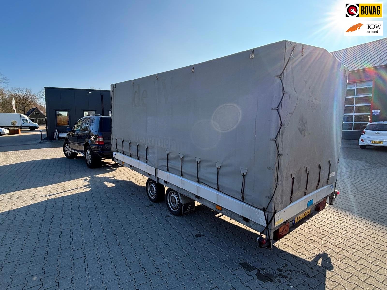 Hapert AL Azure met huif aanhangwagen 455 x180x190 cm nw ban, Hapert, Gebruikt, Info@hapert.nl, Handelsweg
5527  Hapert, NL