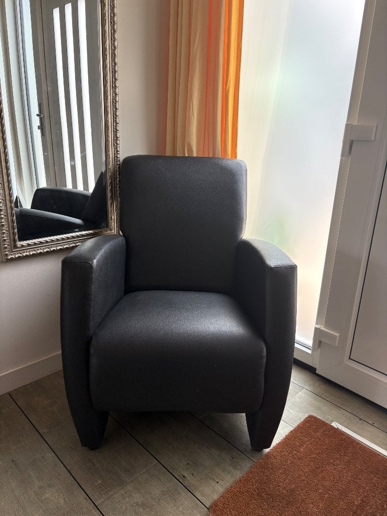 Stoel, Huis en Inrichting, Ophalen, Gebruikt, Zwart, Twee