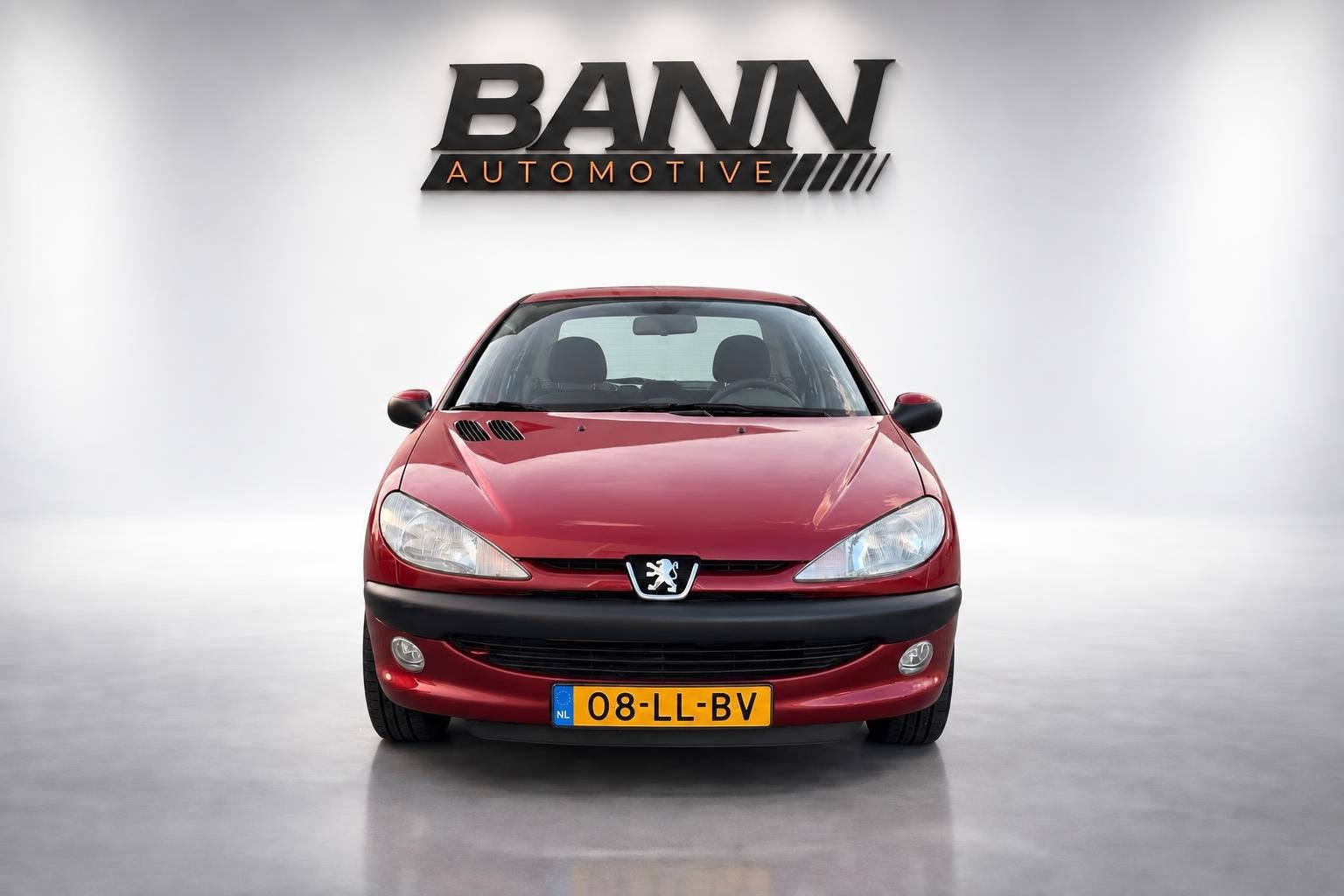 Peugeot 206 1.4 Gentry|NAP|airco|unieke km, Auto's, Bedrijf, 75 pk, 1100 kg, Onderhoudsboekje