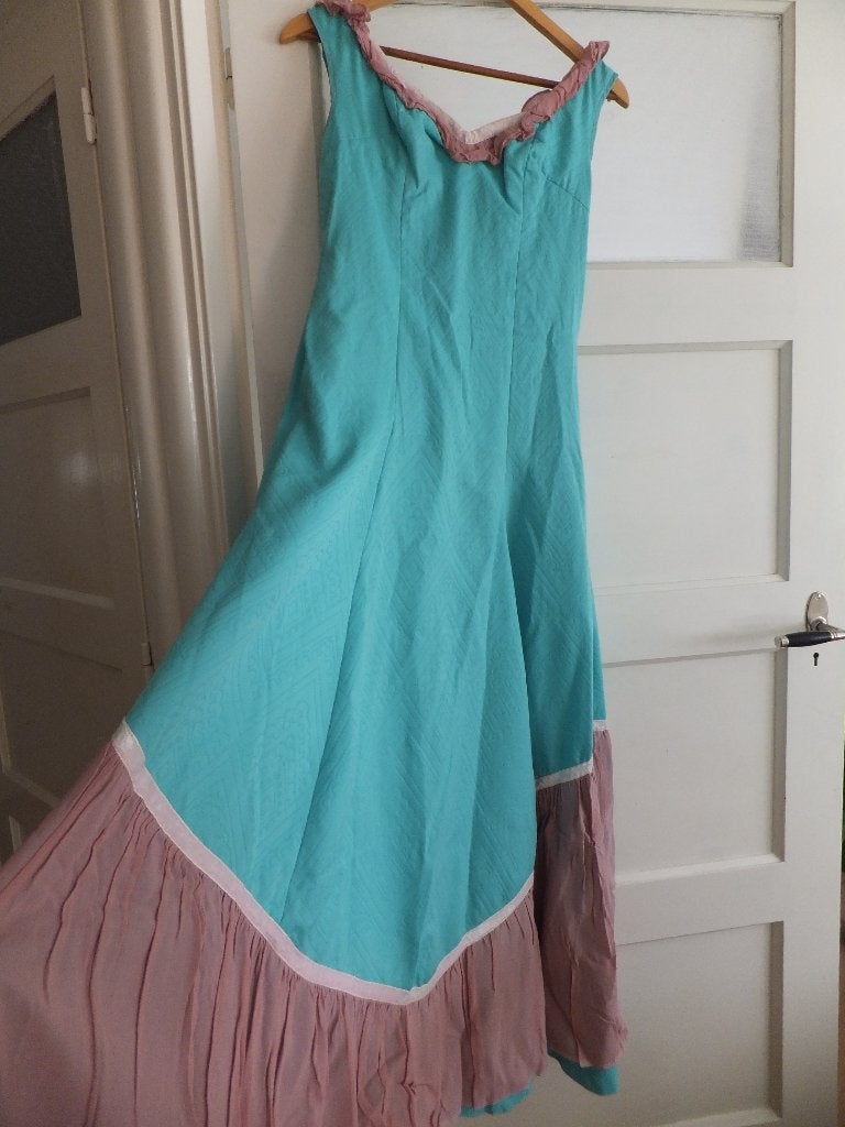 prachtige sprookjes elf fantasy hippie theater jurk vintage, Ophalen