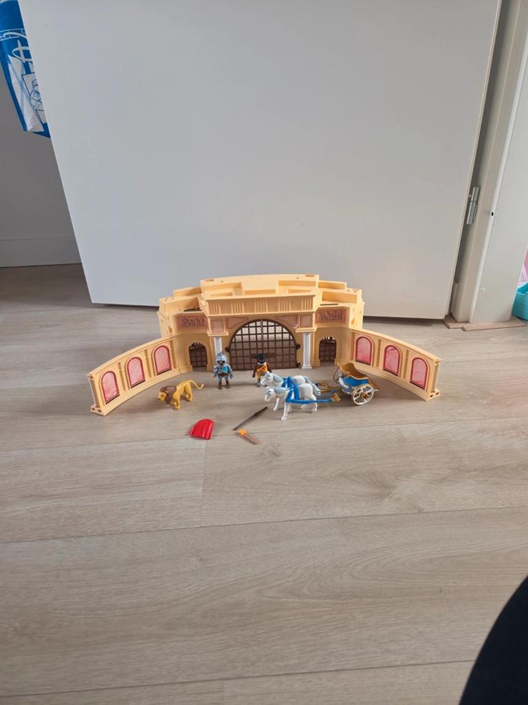 playmobil 5837 romeinse arena, Kinderen en Baby's, Speelgoed | Playmobil, Ophalen of Verzenden, Gebruikt