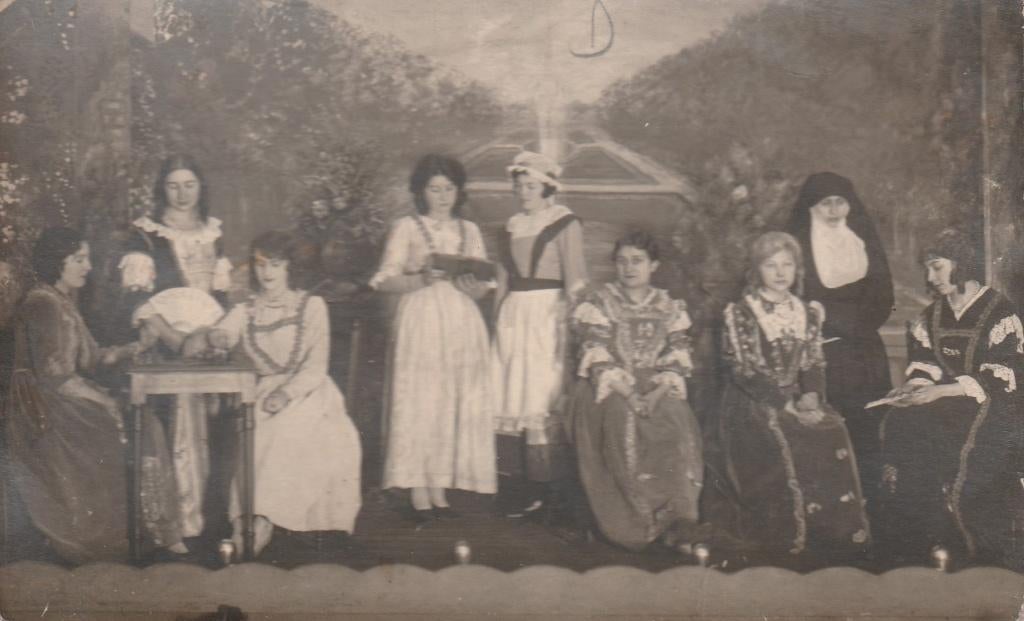 fotokaart   -toneel   ? ?, Verzenden, Voor 1940, Zo goed als nieuw
