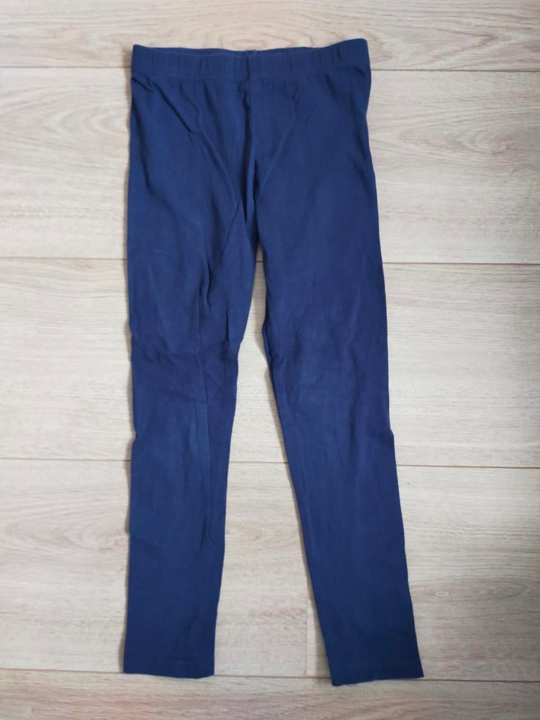 Izgs! Fijne blauwe legging van Zeeman. Mt 110/116, Broek, Zeeman, Gebruikt, Meisje