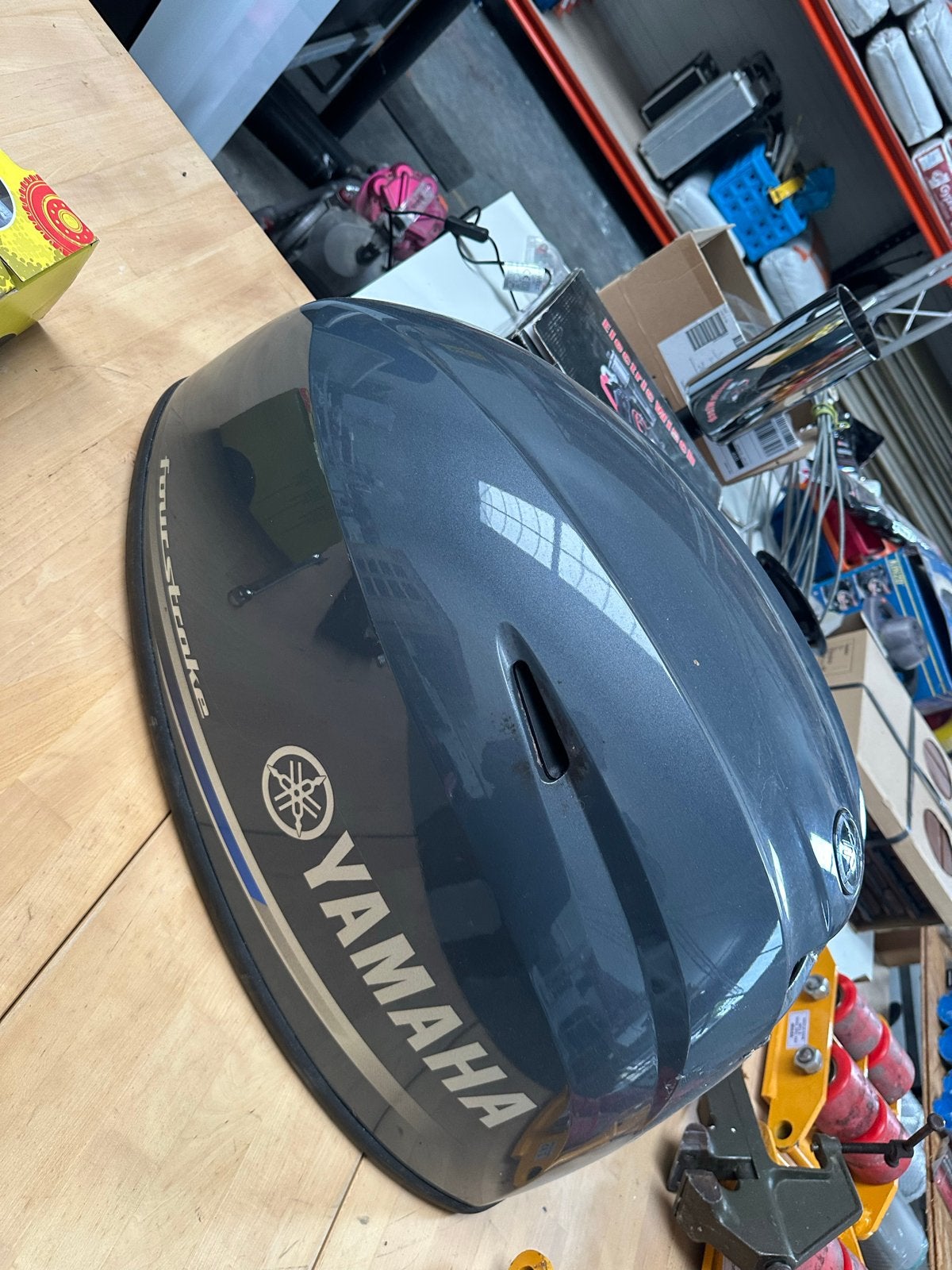 Yamaha 40pk kap met schade voor de handige harry!, Ophalen of Verzenden, Motor en Techniek