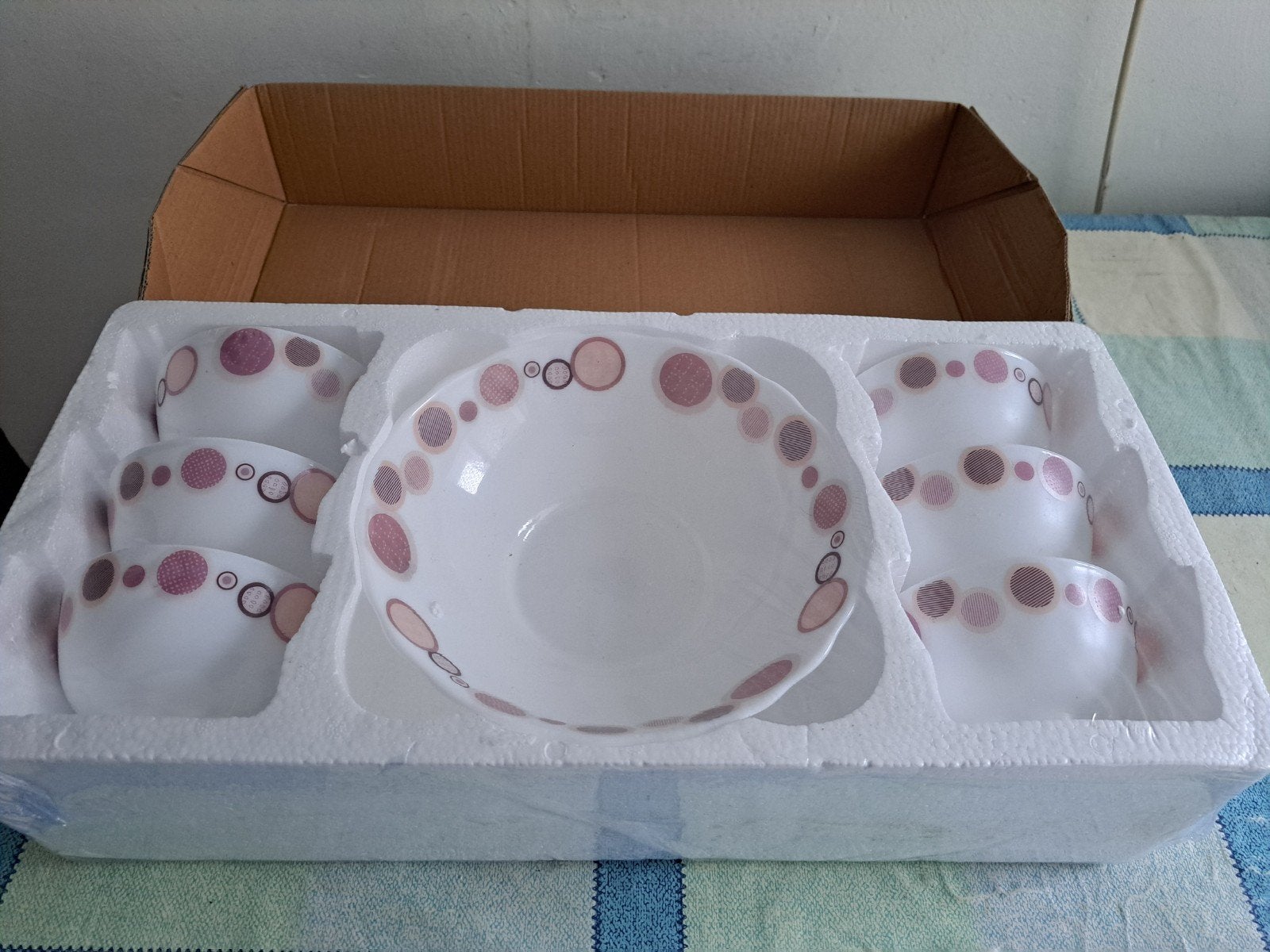 Nieuwe Porsellen schalenset, Ophalen of Verzenden, Nieuw