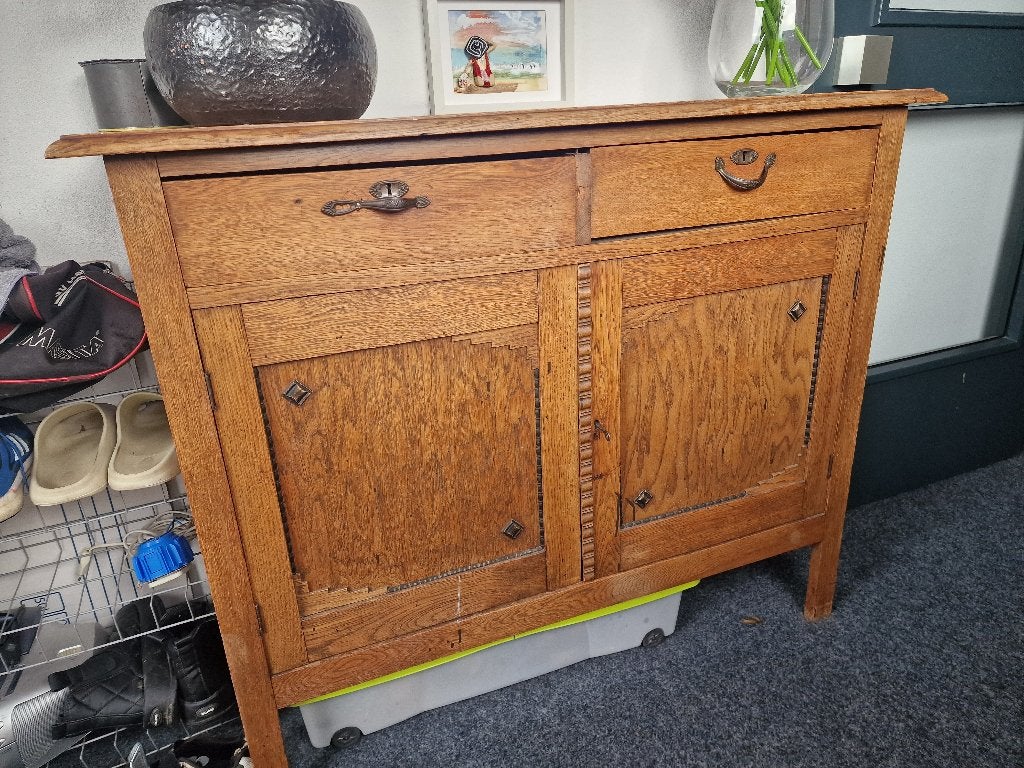 Dressoir/ kast, Ophalen, Zie foto, Gebruikt, 100 tot 150 cm