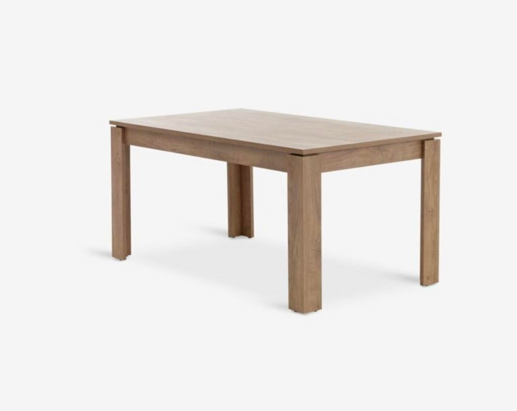Eettafel 90x160 wild donker eiken, Huis en Inrichting, Tafels | Eettafels, Ophalen of Verzenden, Vier personen, Rechthoekig, 50 tot 100 cm