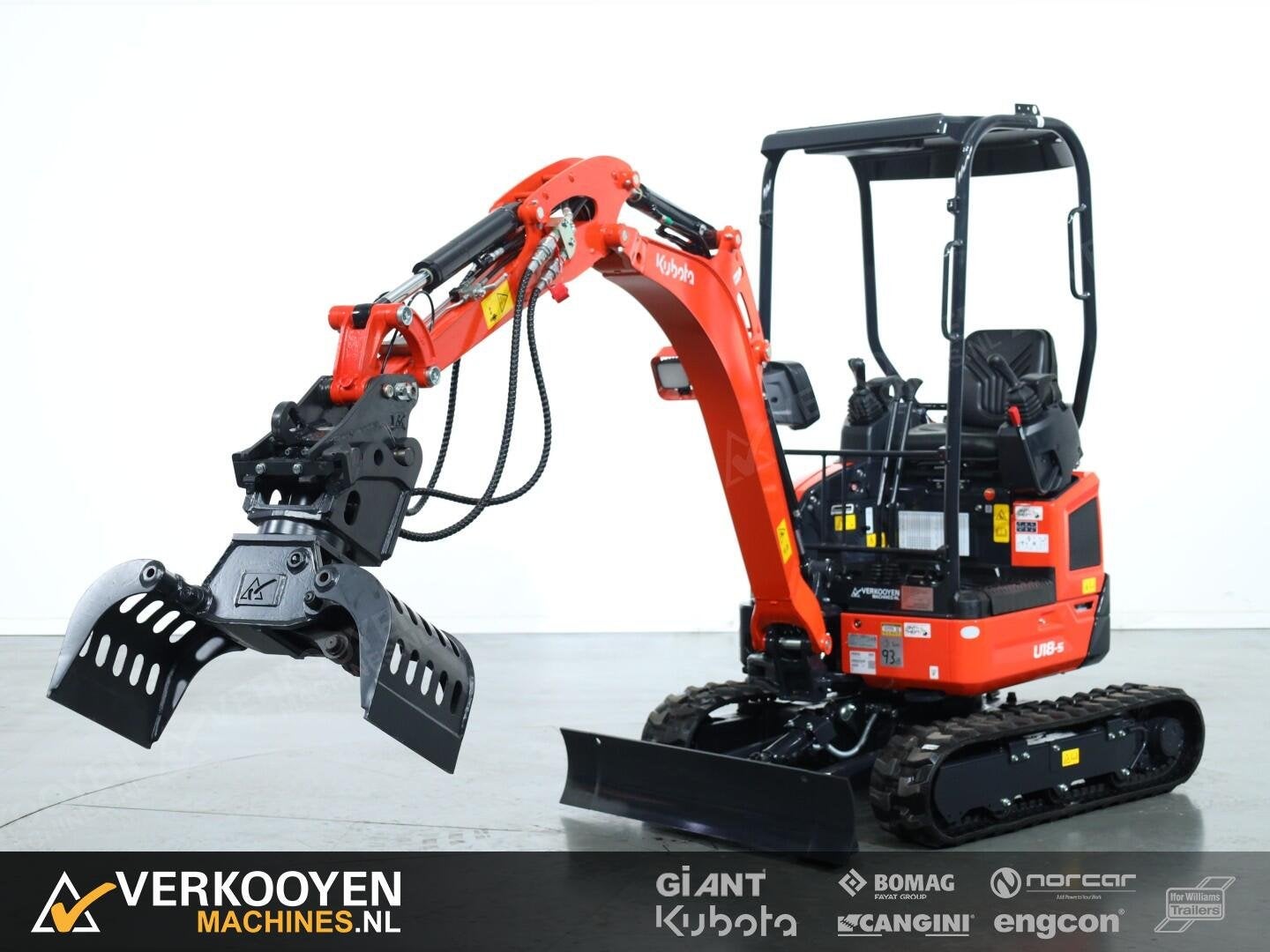 2026 Kubota U18-5 Hi Spec ADV1164, Graafmachine
