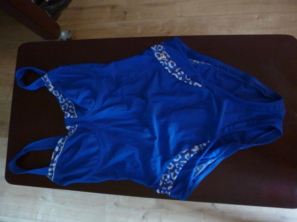 badpak NATURANA konings blauw 42 -GRATIS zend, Verzenden, Zo goed als nieuw, Blauw, Badpak