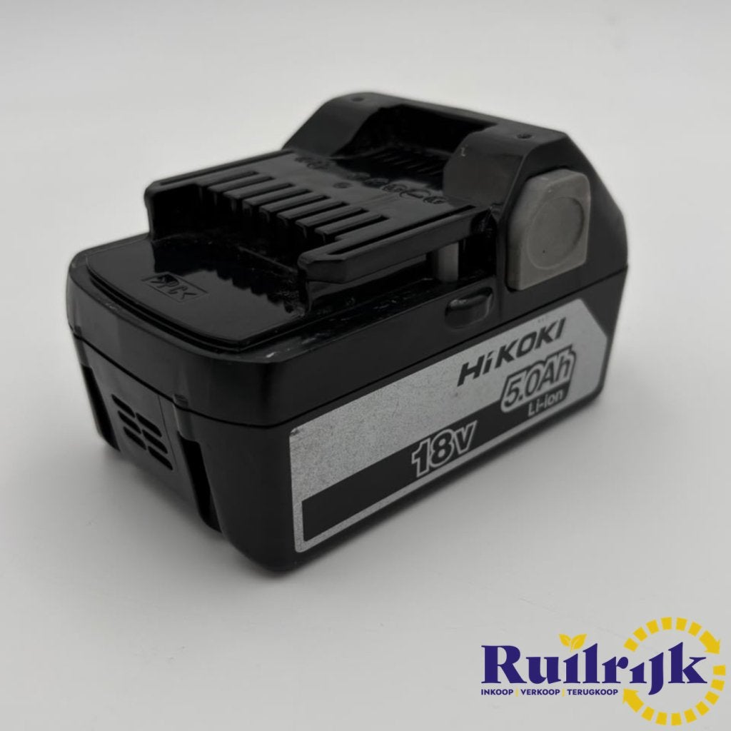 Hikoki 18V 5.0Ah batterij accu BSL 1850 - Met garantie, Hikoki, Zo goed als nieuw, Support@hikoki.com, 5-1, Nishiarai, 3-chome, Adachi-ku, 
Tokyo 123-0843
Japan