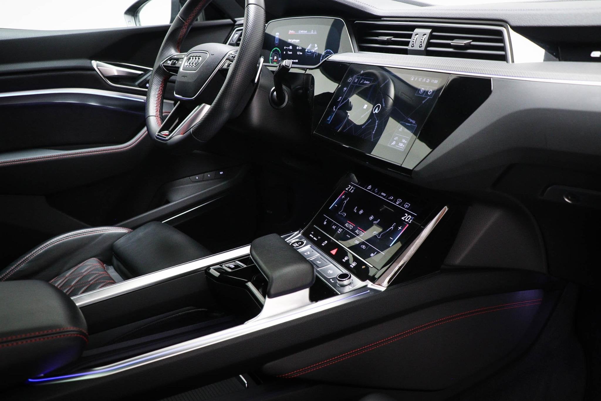 Audi Q8 e-tron 55 quattro Advanced Edition 115 kWh | PANORAM, Auto's, Automaat, Huisgarantie, Met garantie (alle), Q8 e-tron