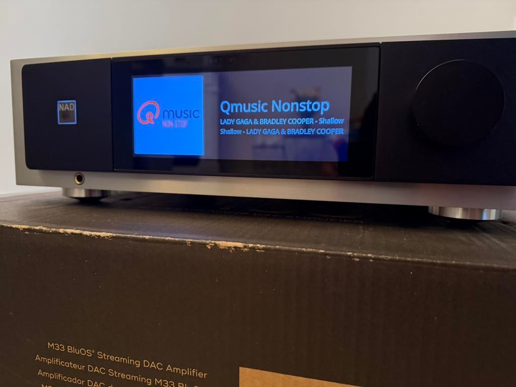 NAD M33 Master BluOS Streaming Versterker Perfecte Staat, Ophalen, Zo goed als nieuw