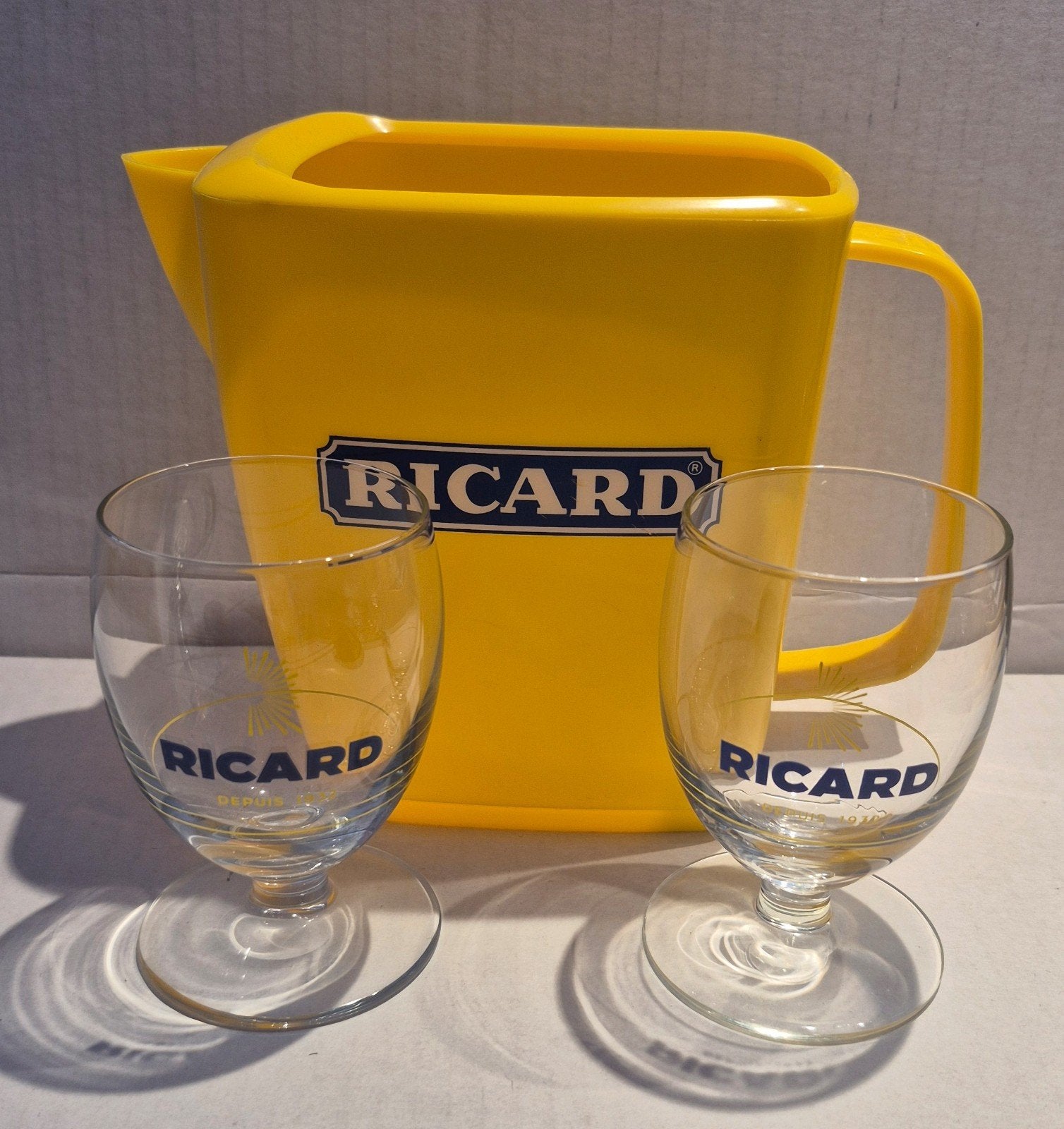 Ricard setje ( Y), Ophalen of Verzenden, Borrel- of Shotglas