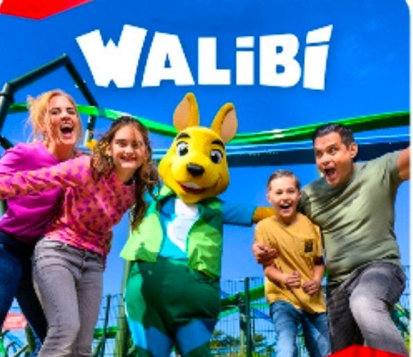 2 tickets Walibi, Twee personen, Ticket of Toegangskaart