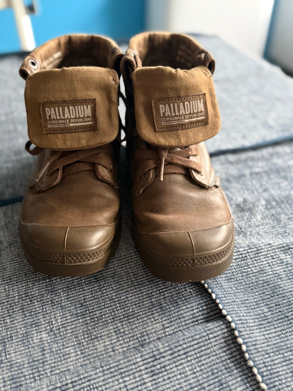 Palladium Boots - Maat 36, Ophalen of Verzenden, Gedragen, Bruin, Lage of Enkellaarzen