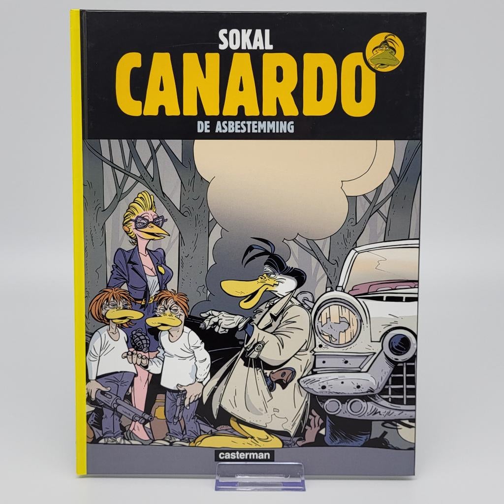 Sokal Canardo #19 De Asbestemming - Hardcover Casterman, Boeken, Eén stripboek, Ophalen of Verzenden, Gelezen