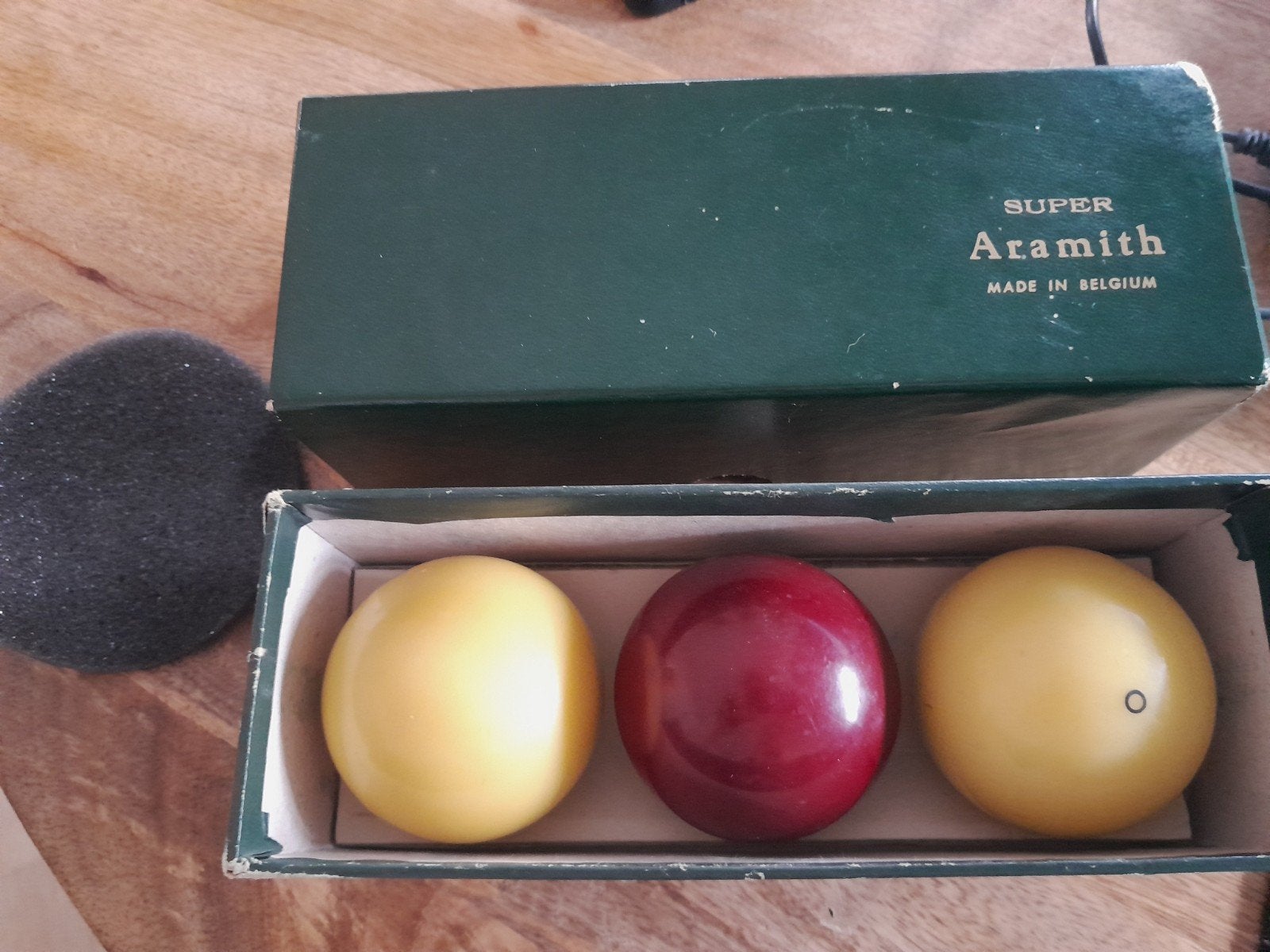 biljartballen, Sport en Fitness, Biljarten en Poolen, Ophalen of Verzenden, Gebruikt, Biljarttafel