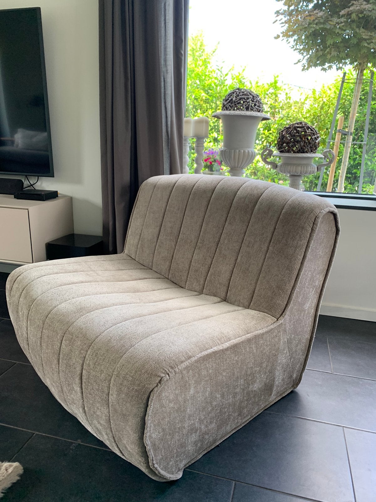 Loveseat, Ophalen, Tweepersoons, 75 tot 100 cm, Zo goed als nieuw