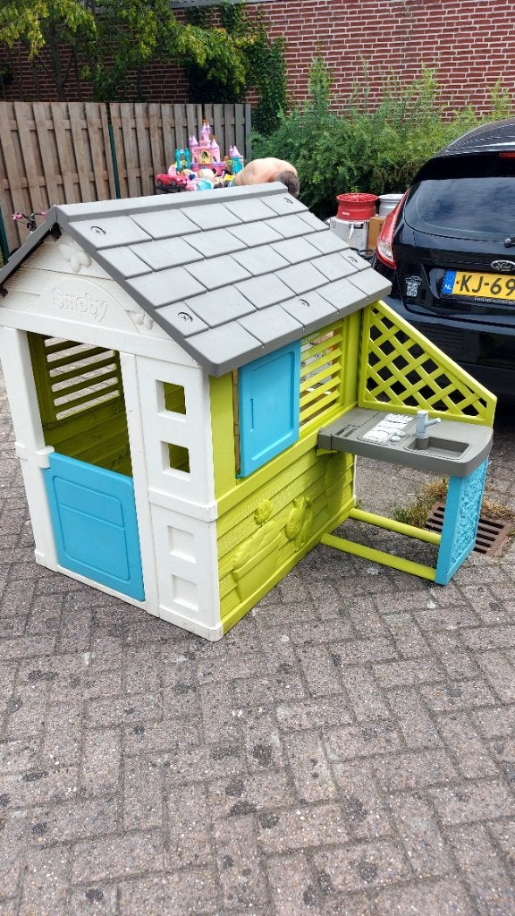 Spelhuisje Smoby, Ophalen, Zo goed als nieuw, Kunststof