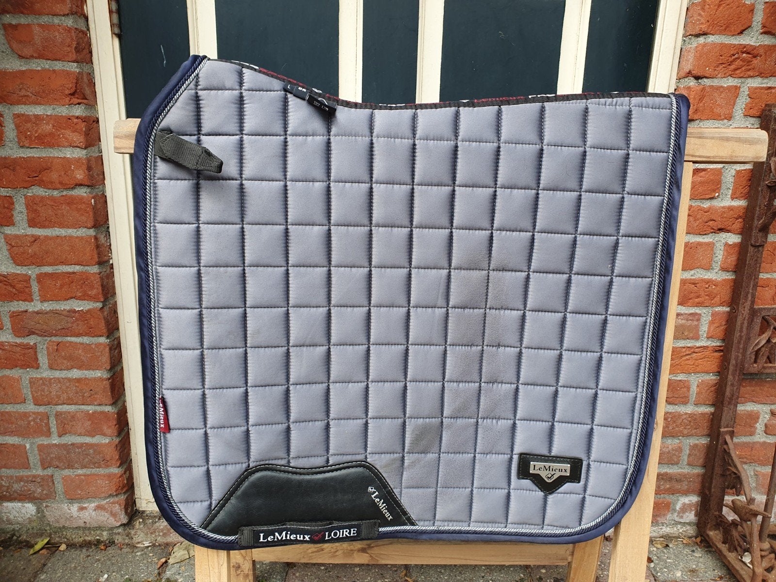 Lemieux Twilight Grey Full dressuur, Full (L), Gebruikt, Katoen, Dressuurdekje